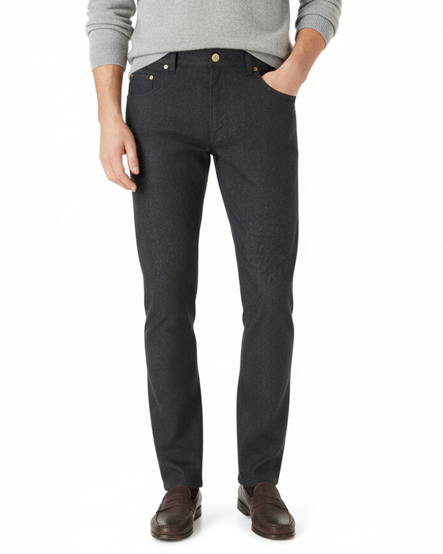 PT Torino pantalone 5 tasche modello jazz lana e cashmere