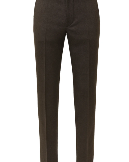 ENTRE AMIS Pantalone in flanella tasca america slimfit capri