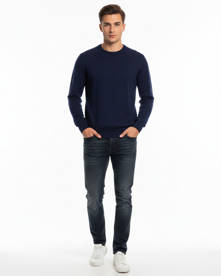 Girocollo 100% lana merino masq