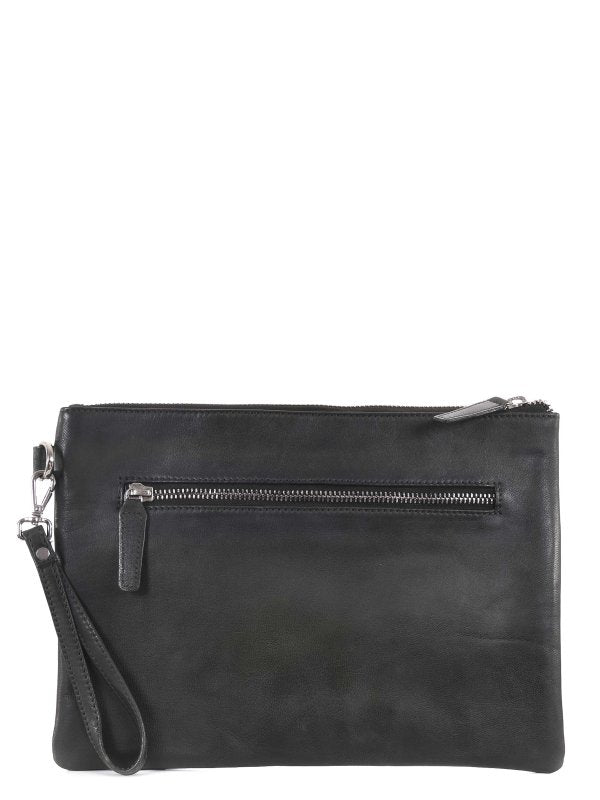 La grande pochette in pelle di vitello Jack