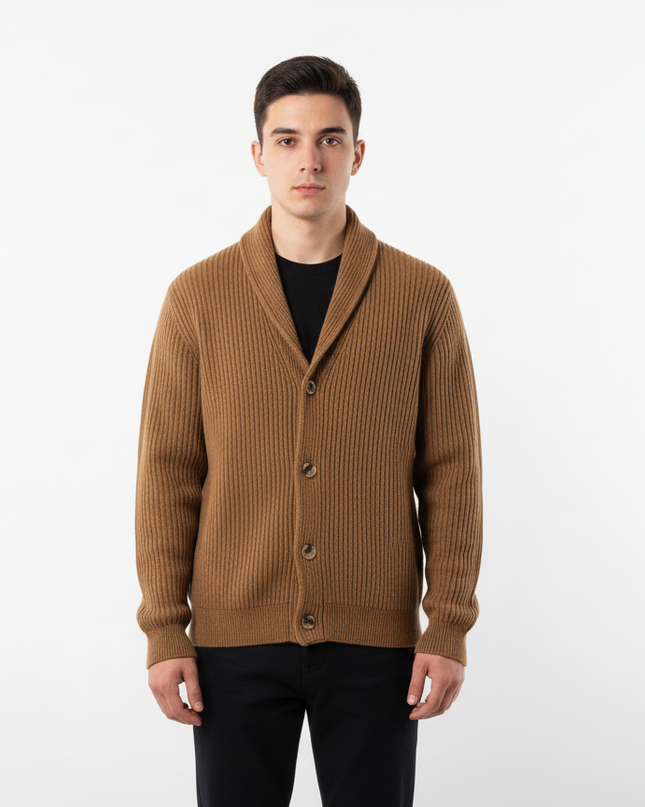 Giacca collo sciallato 80% lana e 20% poliammide masq