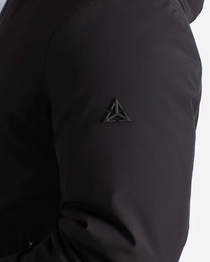 HESKIMO Giubbotto softshell nero con Imbottitura Sorona® con Cappuccio