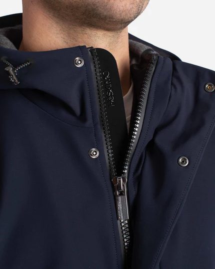 HESKIMO parka tessuto tecnico lungo con cappuccio