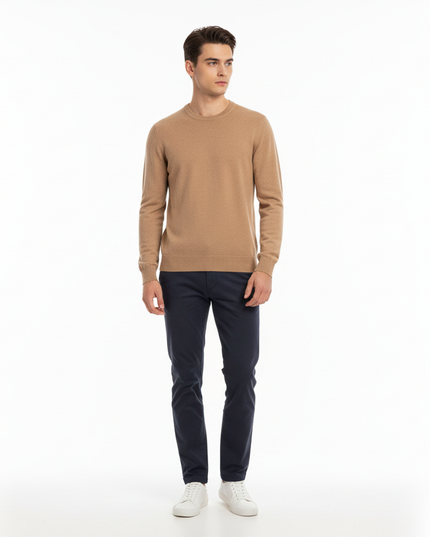 Girocollo 100% lana tinto in capo masq