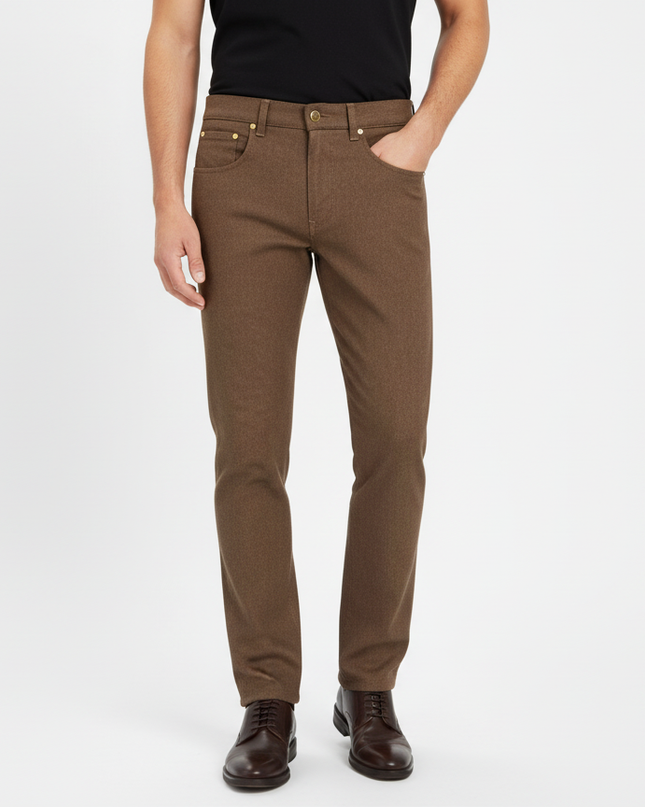 PT Torino pantalone 5 tasche modello jazz lana e cashmere