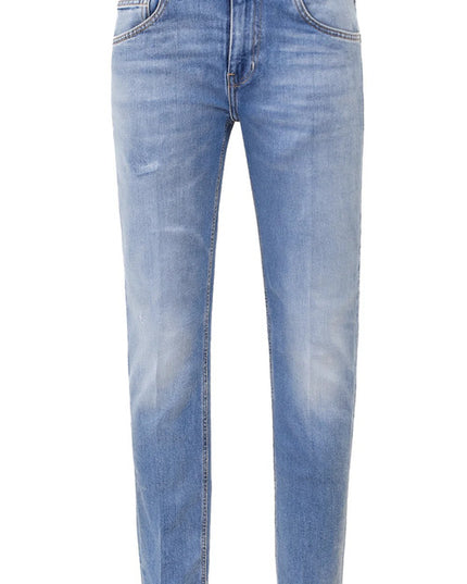 ENTREAMIS denim blue 5tk corto slimfit