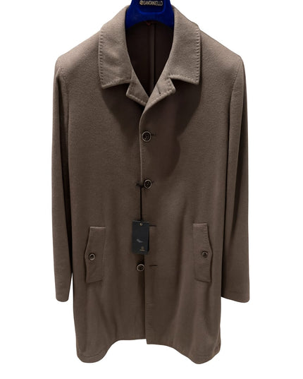 SANTANIELLO cappotto monopetto 80%LA 20% PA