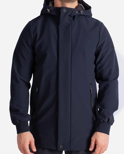 HESKIMO parka tessuto tecnico lungo con cappuccio