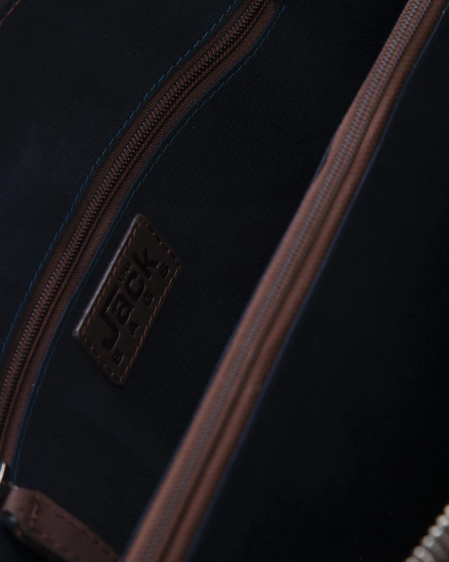 Pochette in pelle Marrone The Jack Leathers