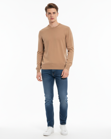 Girocollo 100% lana merino masq