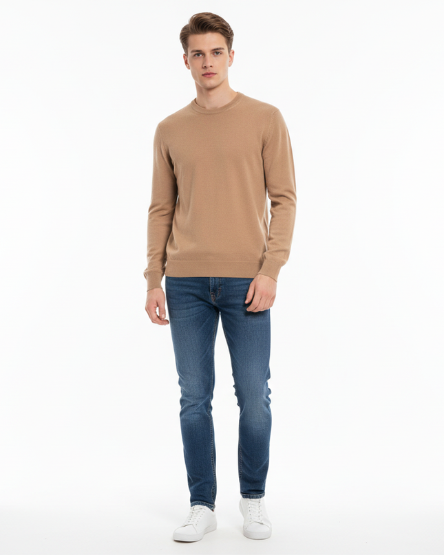 Girocollo 100% lana merino masq