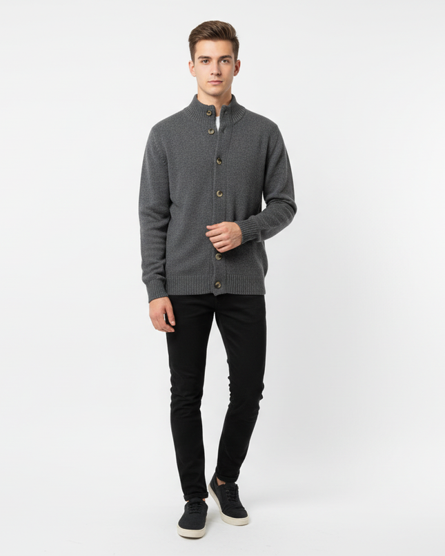 Giacca con bottoni 80 % lana e 20 % poliammide