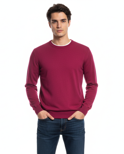 Girocollo 100% lana merino masq