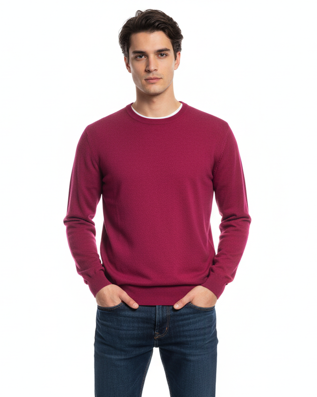 Girocollo 100% lana merino masq