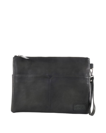 La grande pochette in pelle di vitello Jack