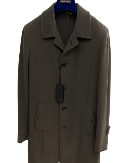 SANTANIELLO cappotto monopetto 80%LA 20% PA