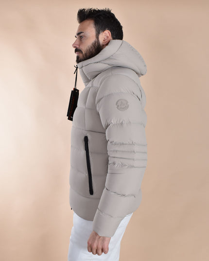 HESKIMO Giubbotto Piumino puffer bistretch beige