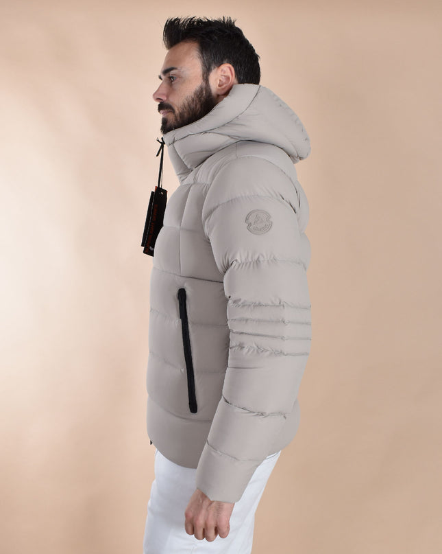 HESKIMO Giubbotto Piumino puffer bistretch beige