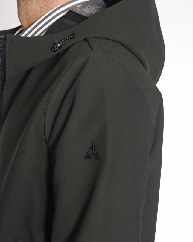 HESKIMO Giubbino tech bomber con cappuccio